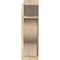 Ekena Millwork Funston Slat Rough Sawn Outlooker, Douglas Fir, 8"W x 18"D x 26"H OUT08X18X26FST06RDF - alternate 3